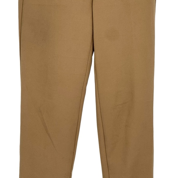 J Crew 365 Size 4 Tall Tan Polyester/Viscose/Elastane Cameron Pants - Picture 4 of 11